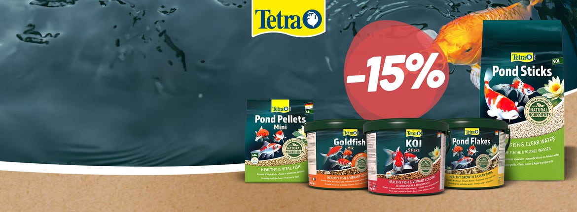 Teichfreude mit satten 15 % Rabatt