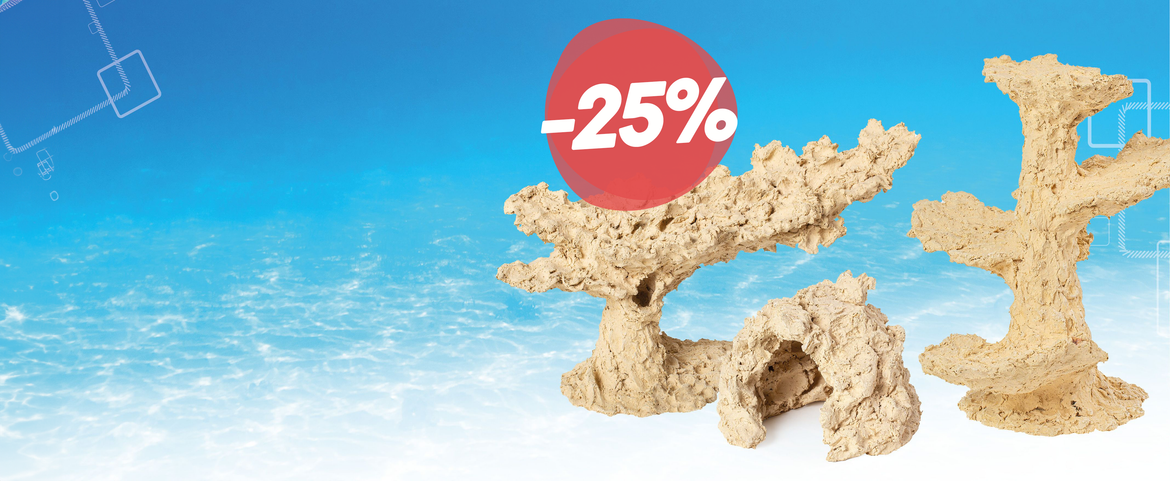 -25% sur les décorations myREEF-CERAMICS par ARKA