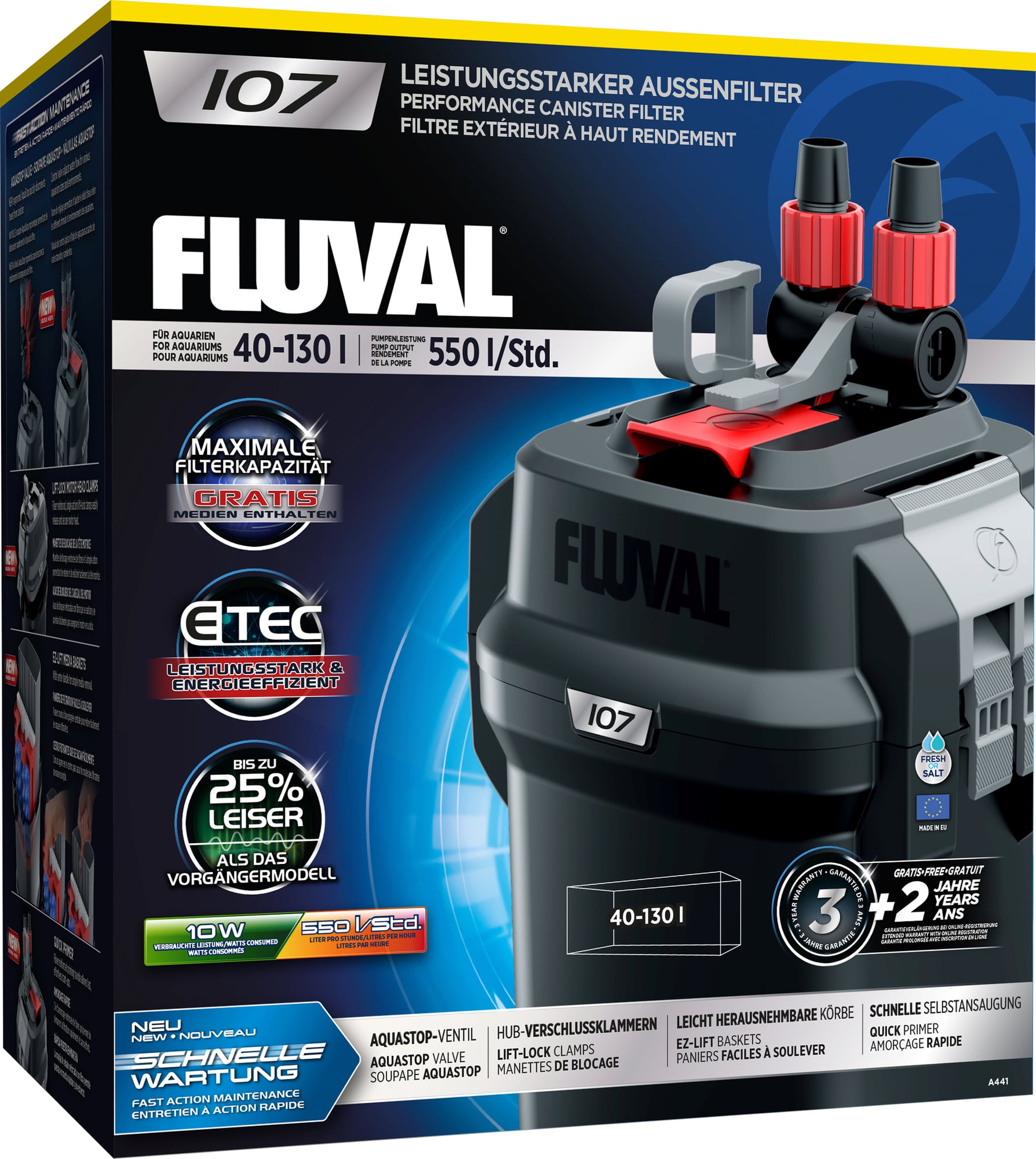 Fluval Filtre Extérieur Série 07