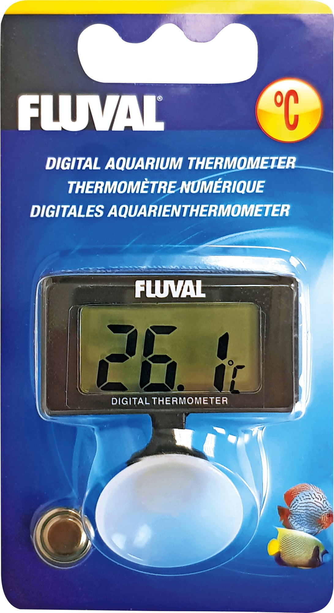 Fluval Tauchbares Digitalthermometer - 1 Stk