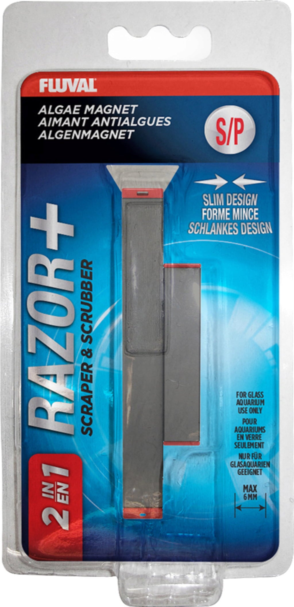 Razor-Algenmagnet mit Klinge, klein