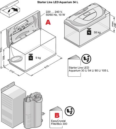 Ricambi per Starter Line 54 L - Tetra