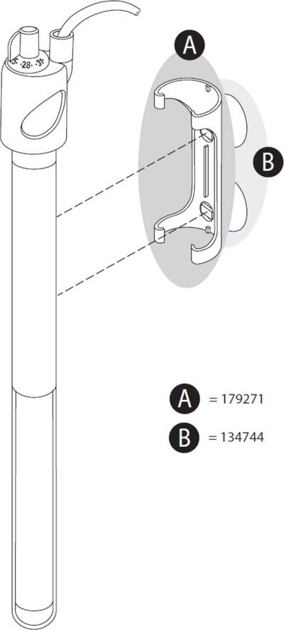 Rezervni deli za grelnike z regulatorjem Tetratec