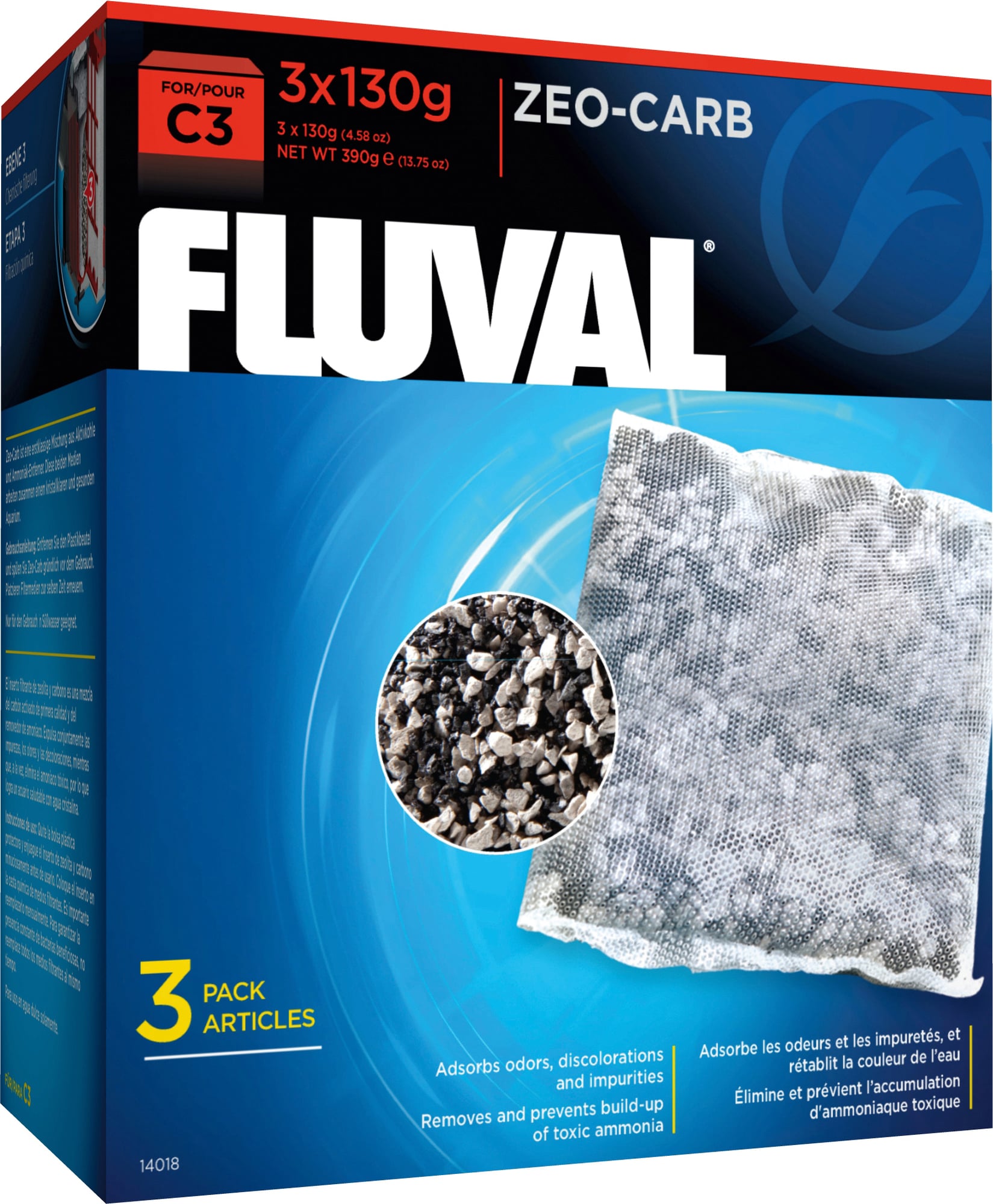 Zeo-Carb für Stufenfilter, C3