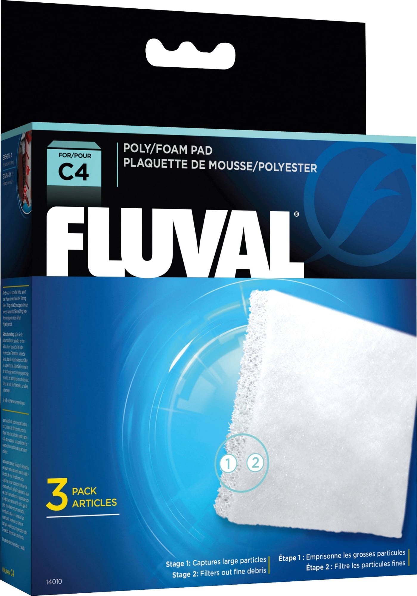 Fluval Schaumstoff/Polypatrone für Stufenfilter - C4