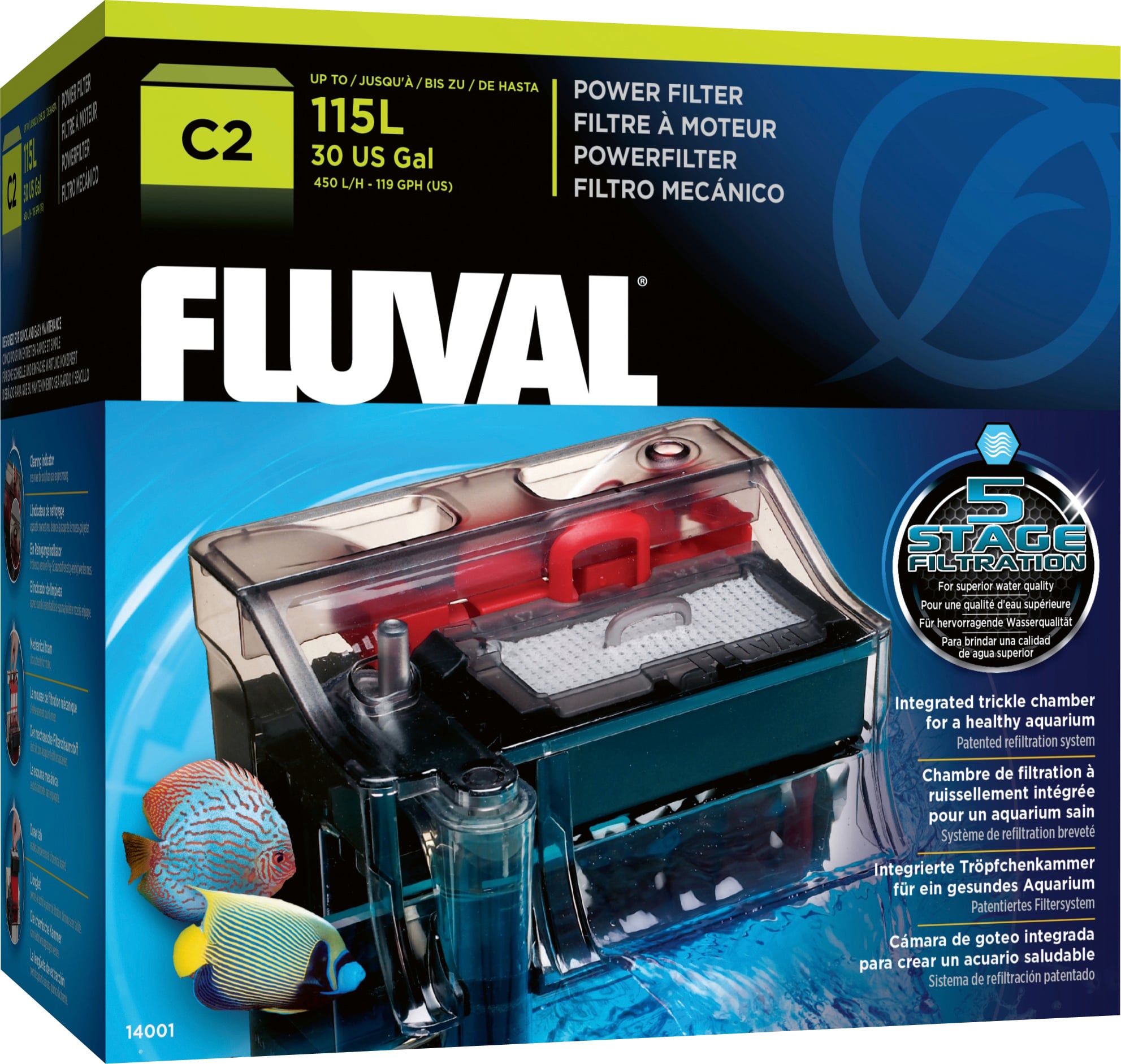 Fluval 5-Stufen Filter - C2
