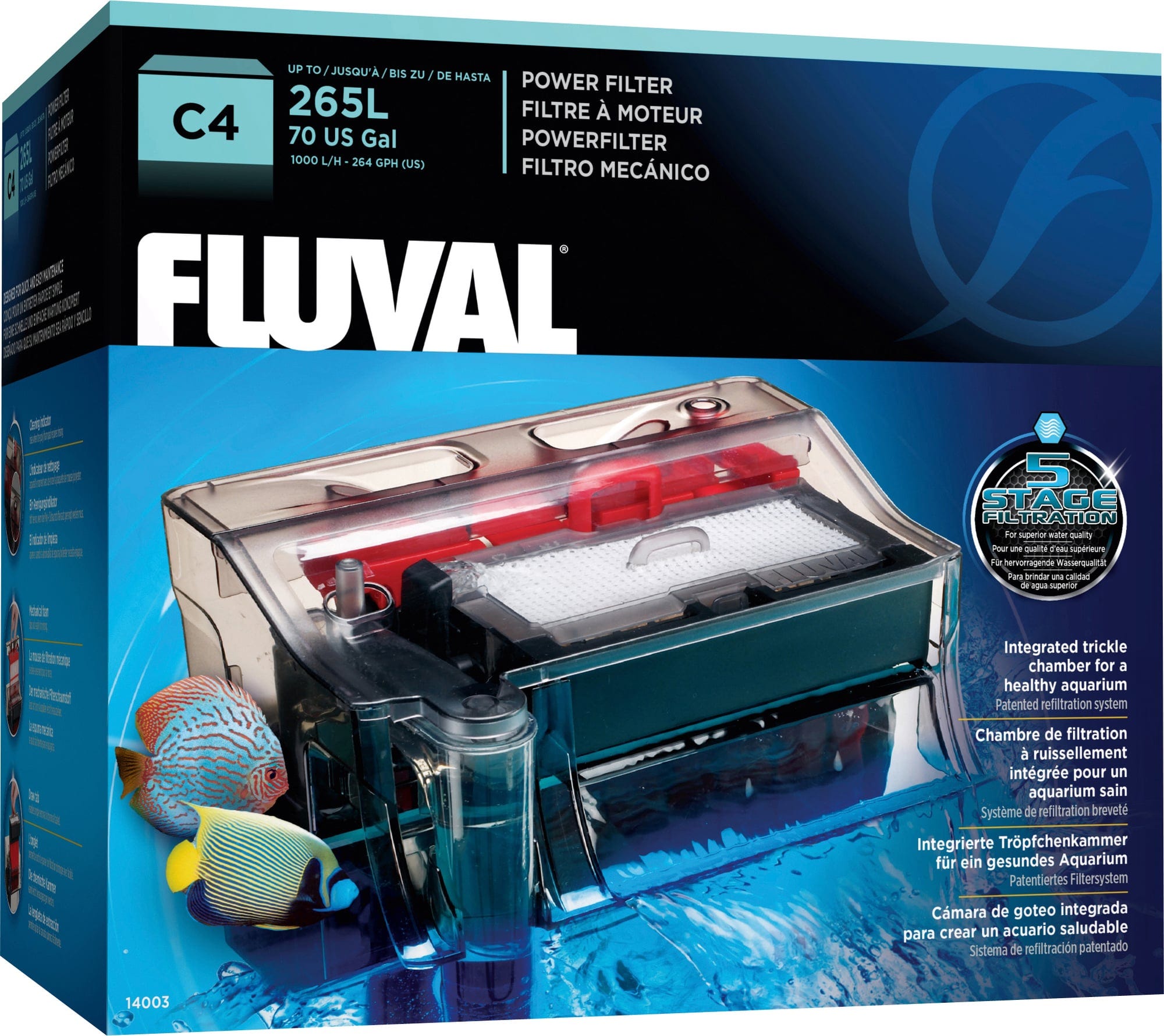 Fluval 5-Stufen Filter - C4
