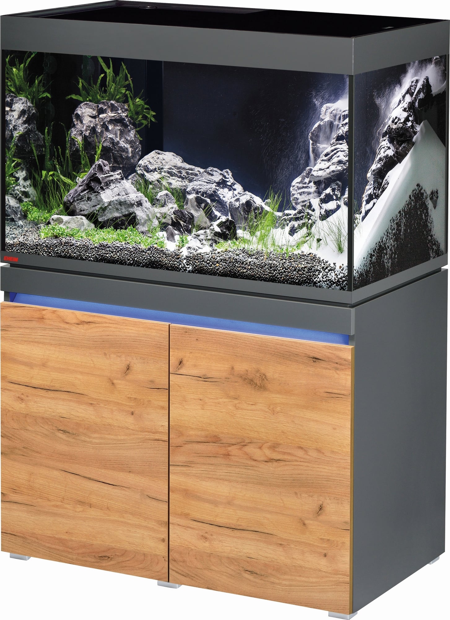 Eheim Aquarium avec Meuble Incpiria 330 - Graphite/nature
