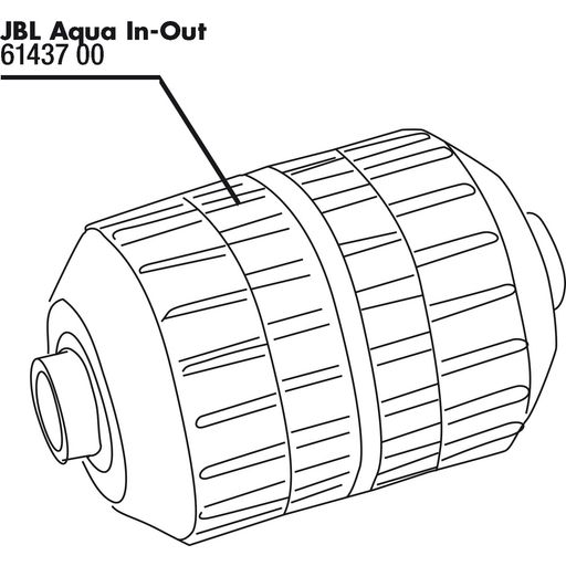 JBL Raccord à Vis Aqua In-Out - 1 Pce