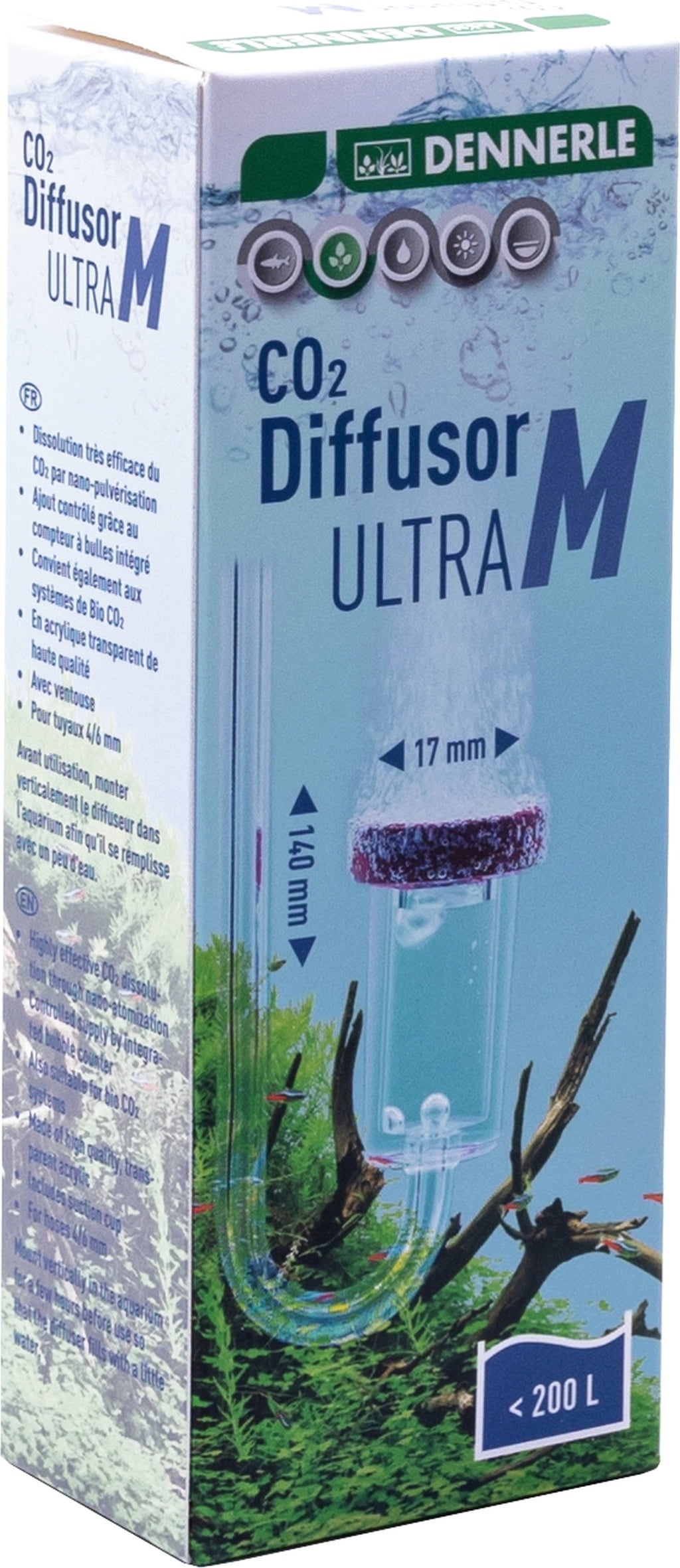 Dennerle Difusor de CO2 Ultra