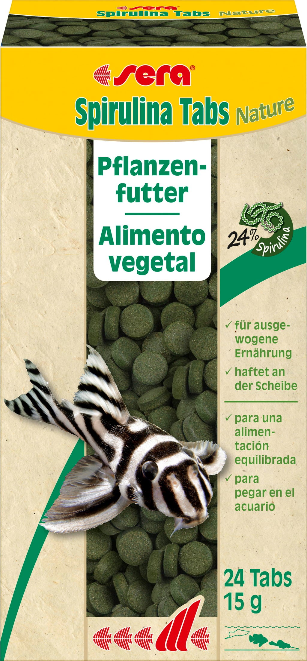 Spirulina Tabs Nature, 15 g