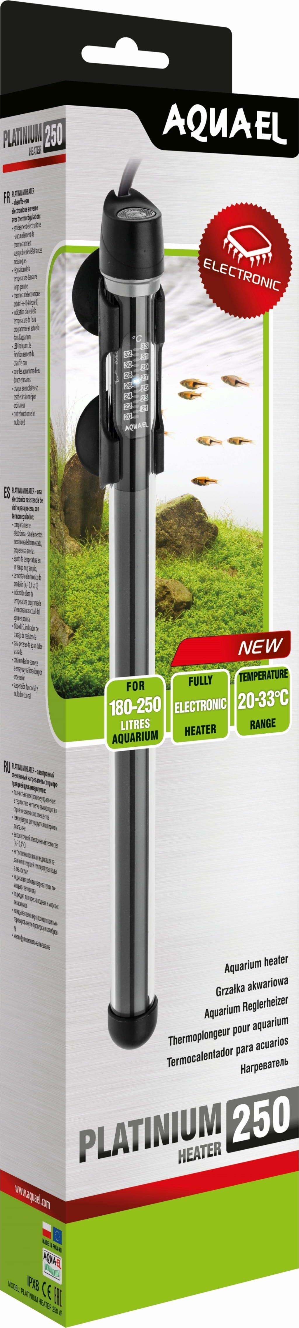 Aquael Glasheizer PLATINIUM Heizer - 250Watt