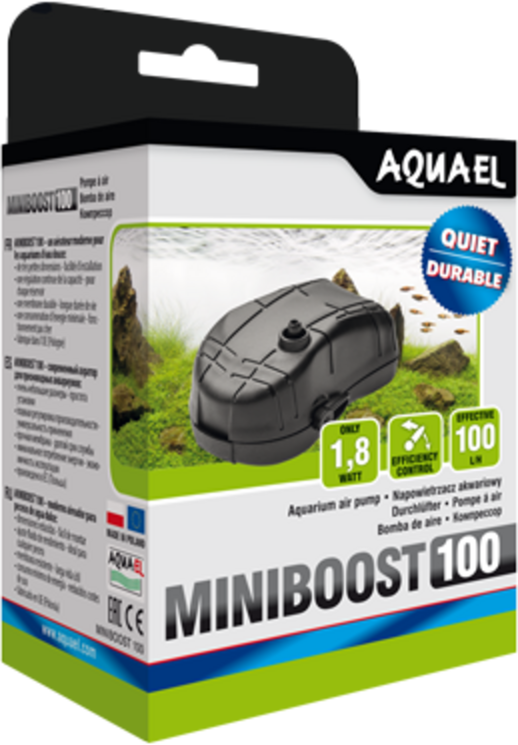 Aquael Bomba de aire MINIBOOST