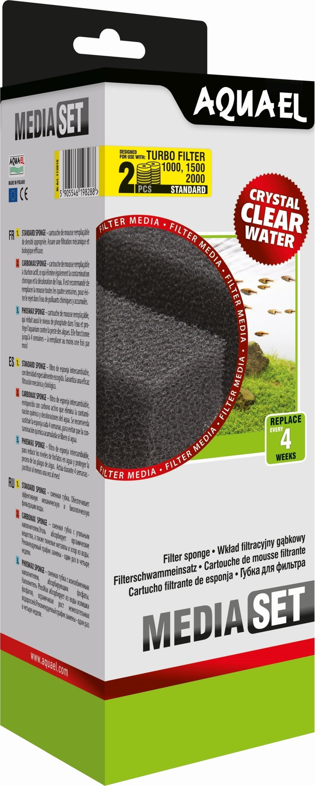 Spugna Filtrante STANDARD per Filtro TURBO