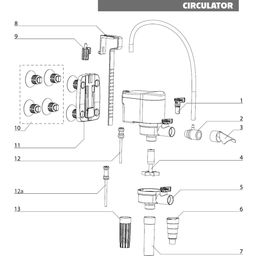 Aquael Rotor pour Filtres TURBO et CIRCULATOR