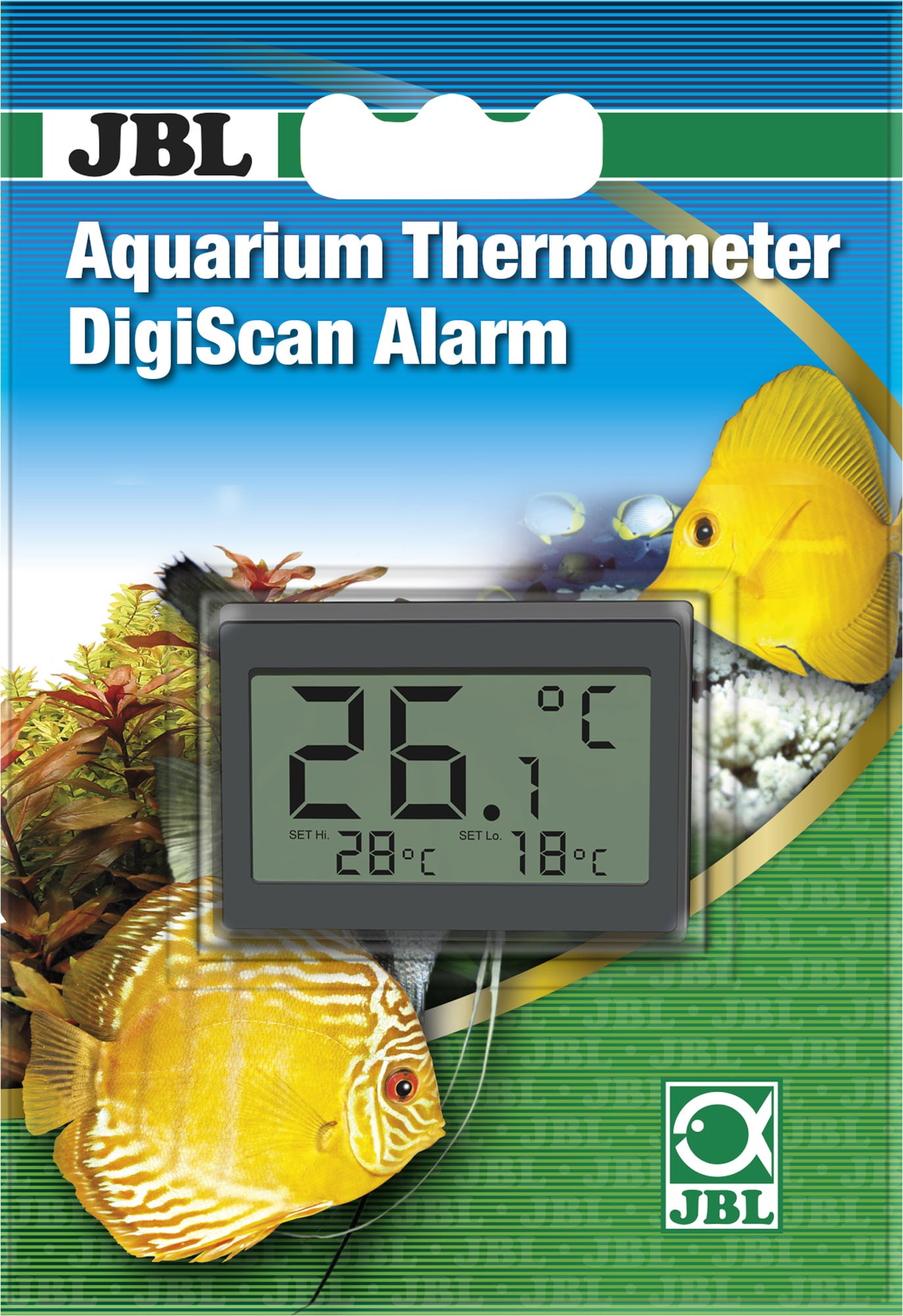 JBL Aquarium Thermometer DigiScan - Alarm