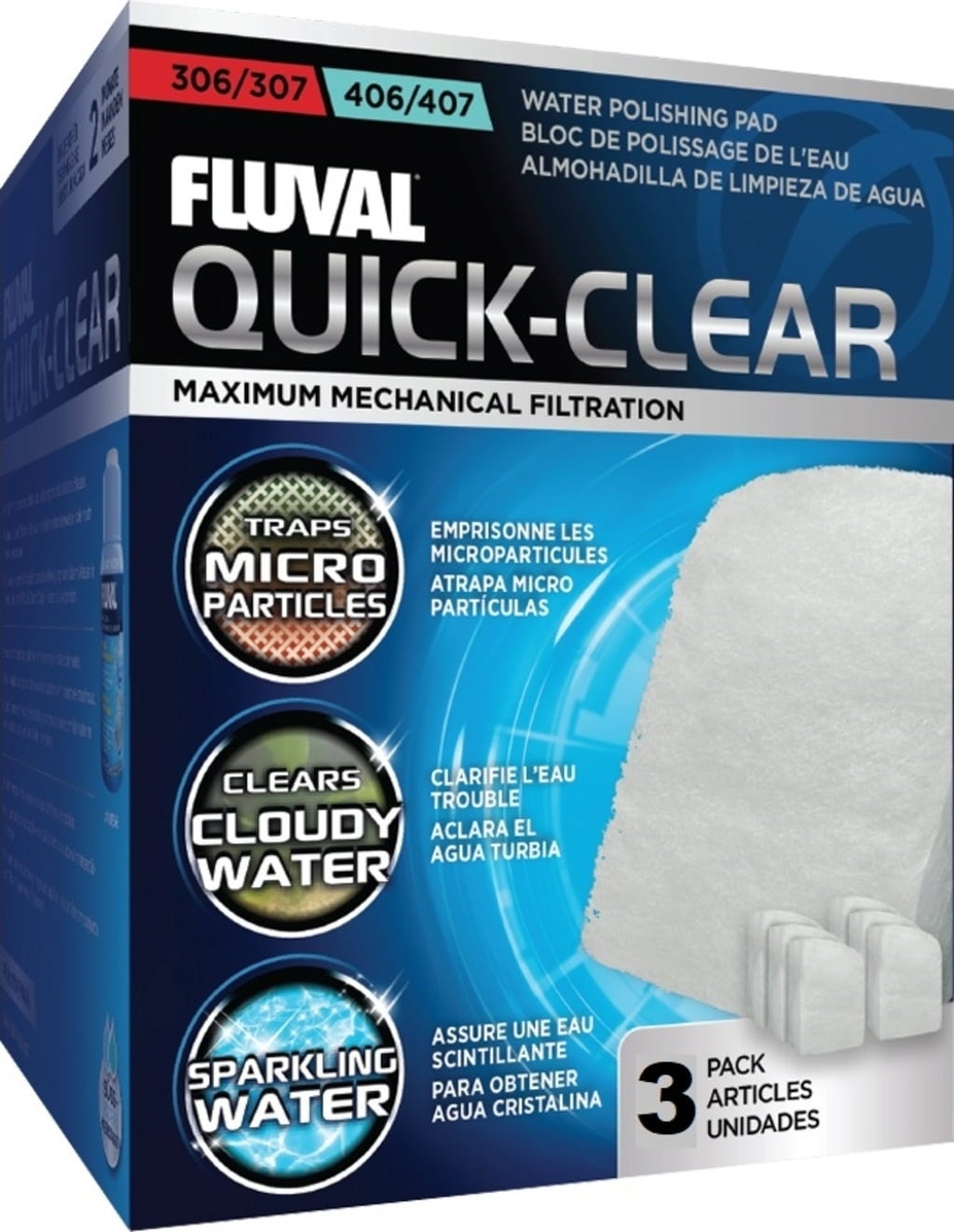 Quick-Clear, 3 unidades