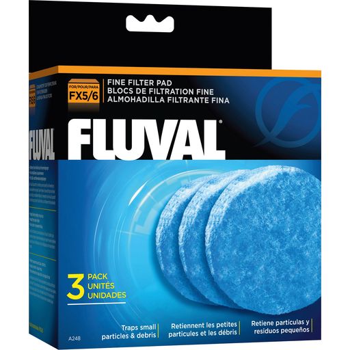 Fluval Fine Filter Foam 3-Pack FX5 / 6 - 3 Pcs