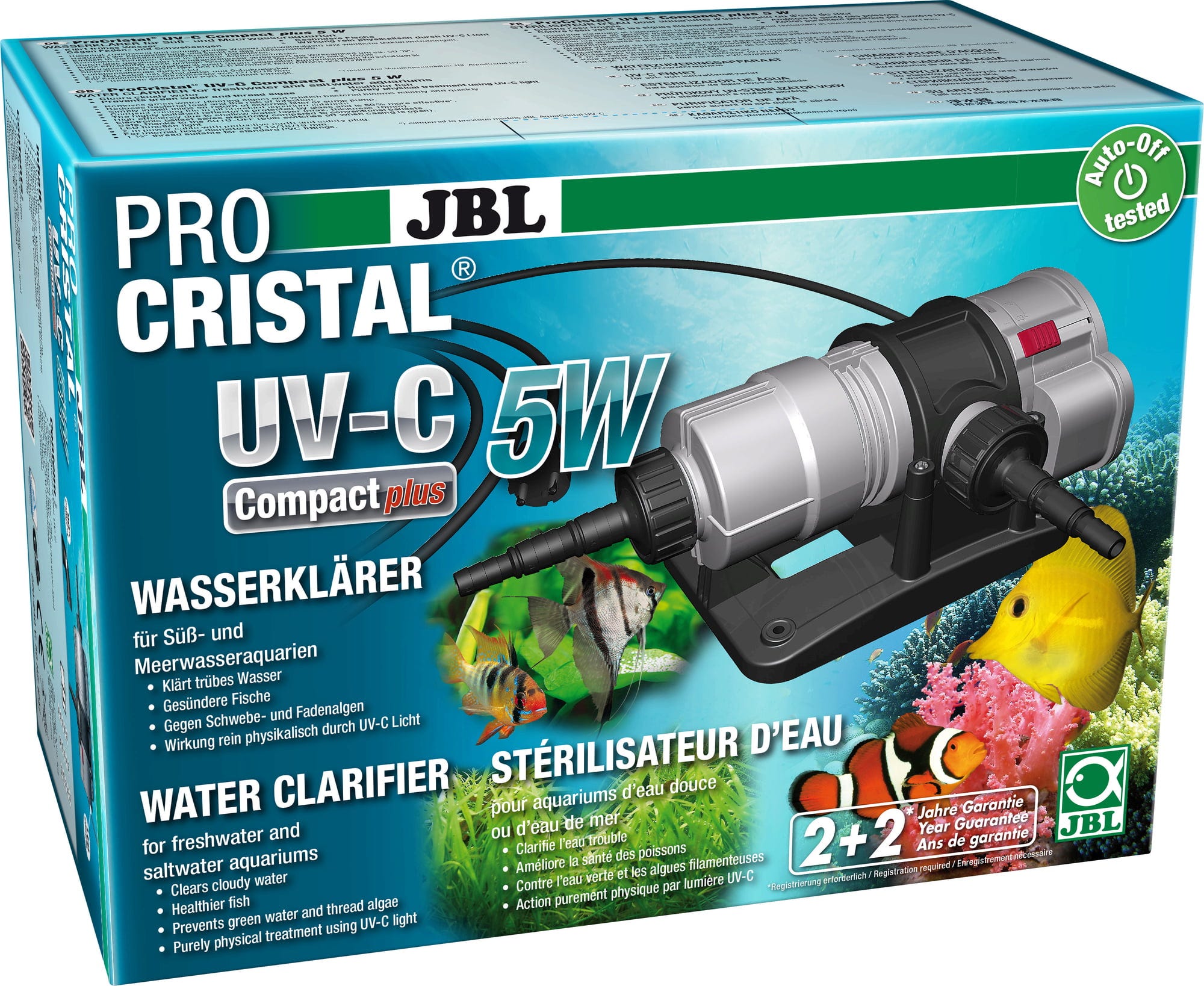JBL PROCRISTAL UV-C Compact plus - 5 Watt