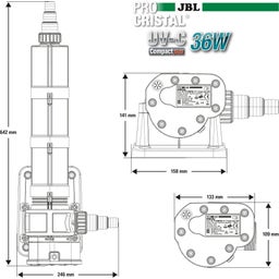 JBL PROCRISTAL UV-C Compact plus - 36 Watt
