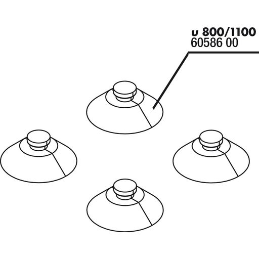 JBL ProFlow Suction Cups - u800/1100