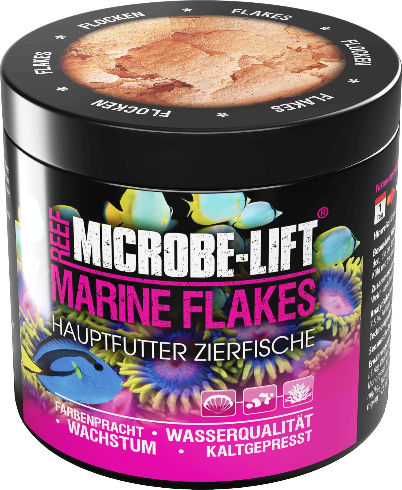 MarineFlakes Nourriture en Flocons, 250 ml