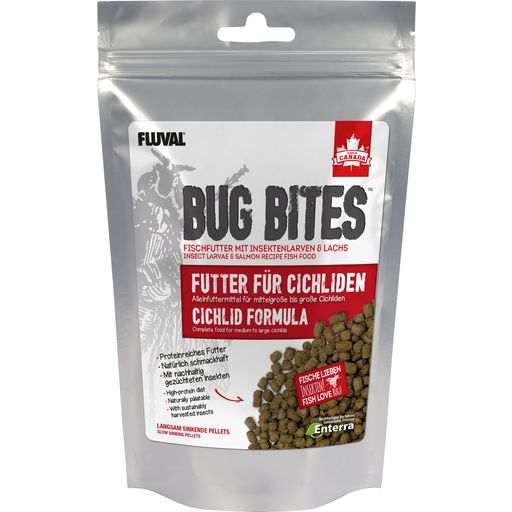 Fluval Bug Bites Cichlids Pellets (M-L) - 100 g