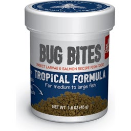 Fluval Bug Bites Tropical Fish Granules (M-L) - 45 g