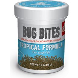Bug Bites - Microgranuli per Pesci Tropicali (S-M) - 45 g