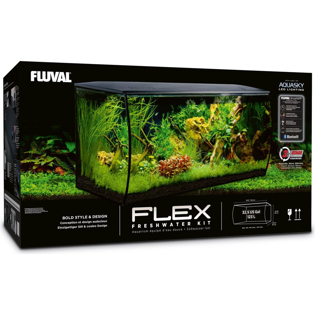 Fluval FLEX Aquarium Set 123 Litres Olibetta Online Shop