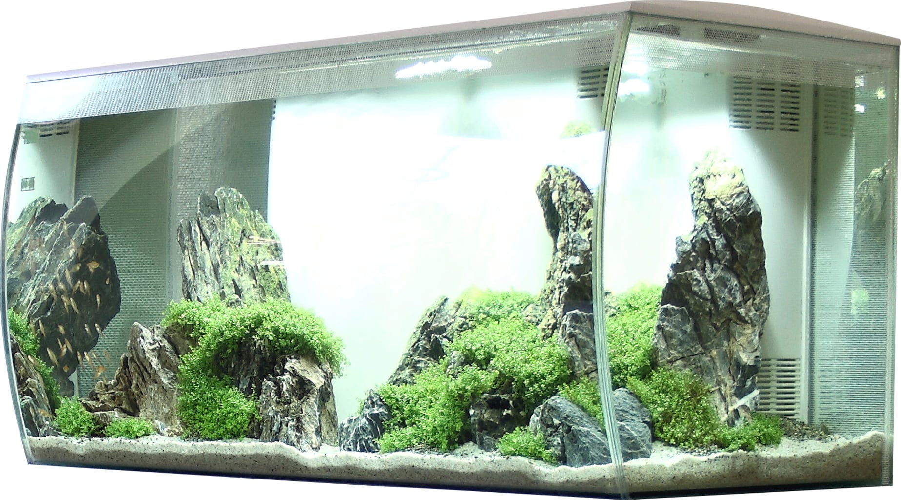 Fluval FLEX Aquarium Set 123 Liter - weiß