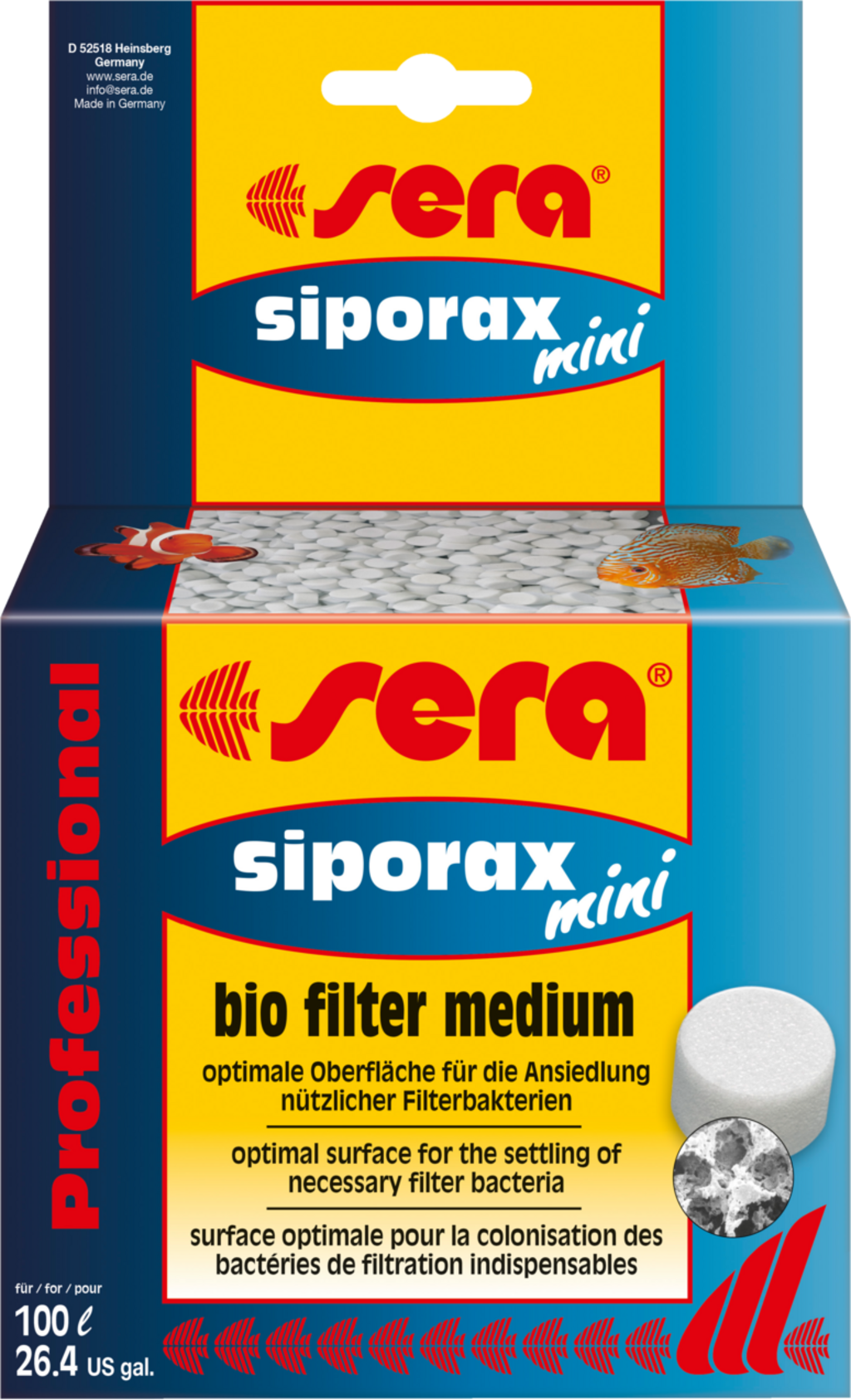 Sera siporax mini Professional - 130 g
