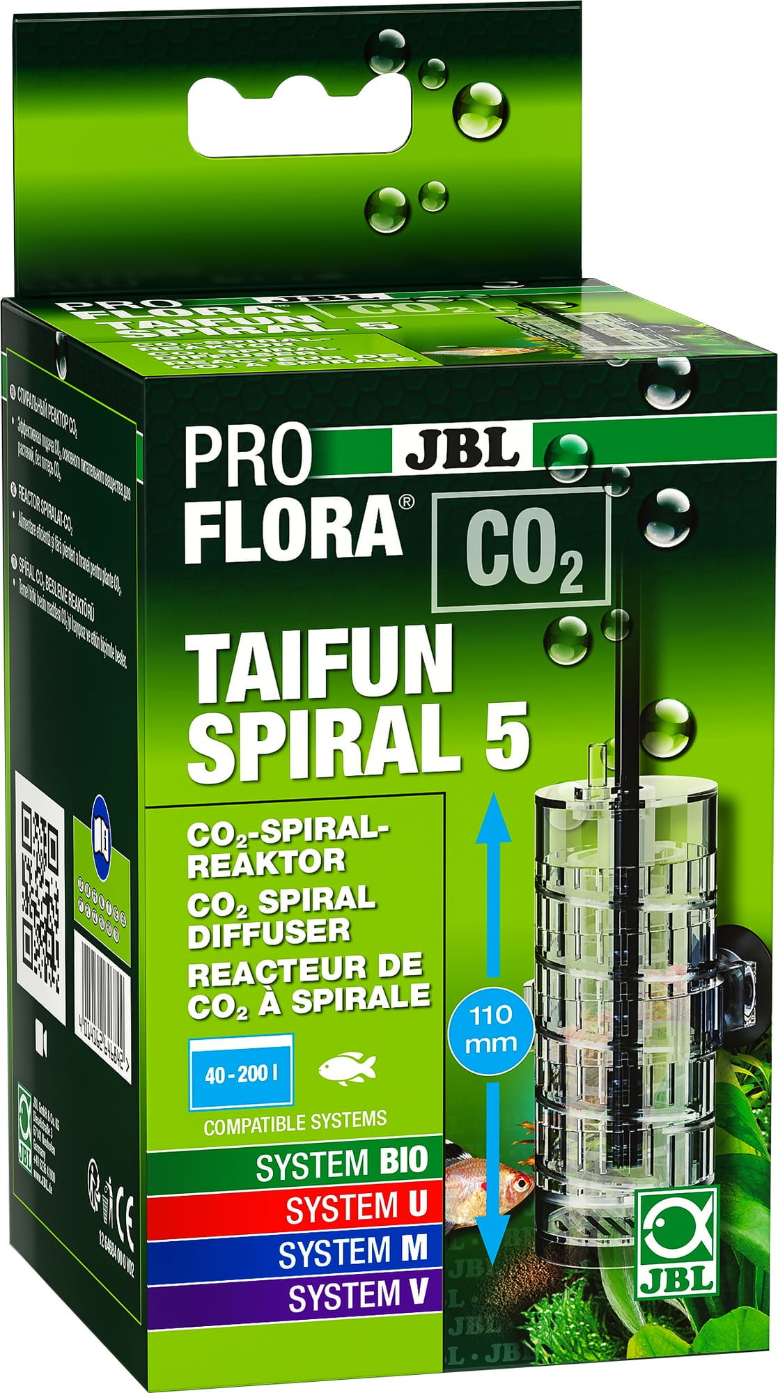 PROFLORA CO2 TAIFUN, SPIRAL 5