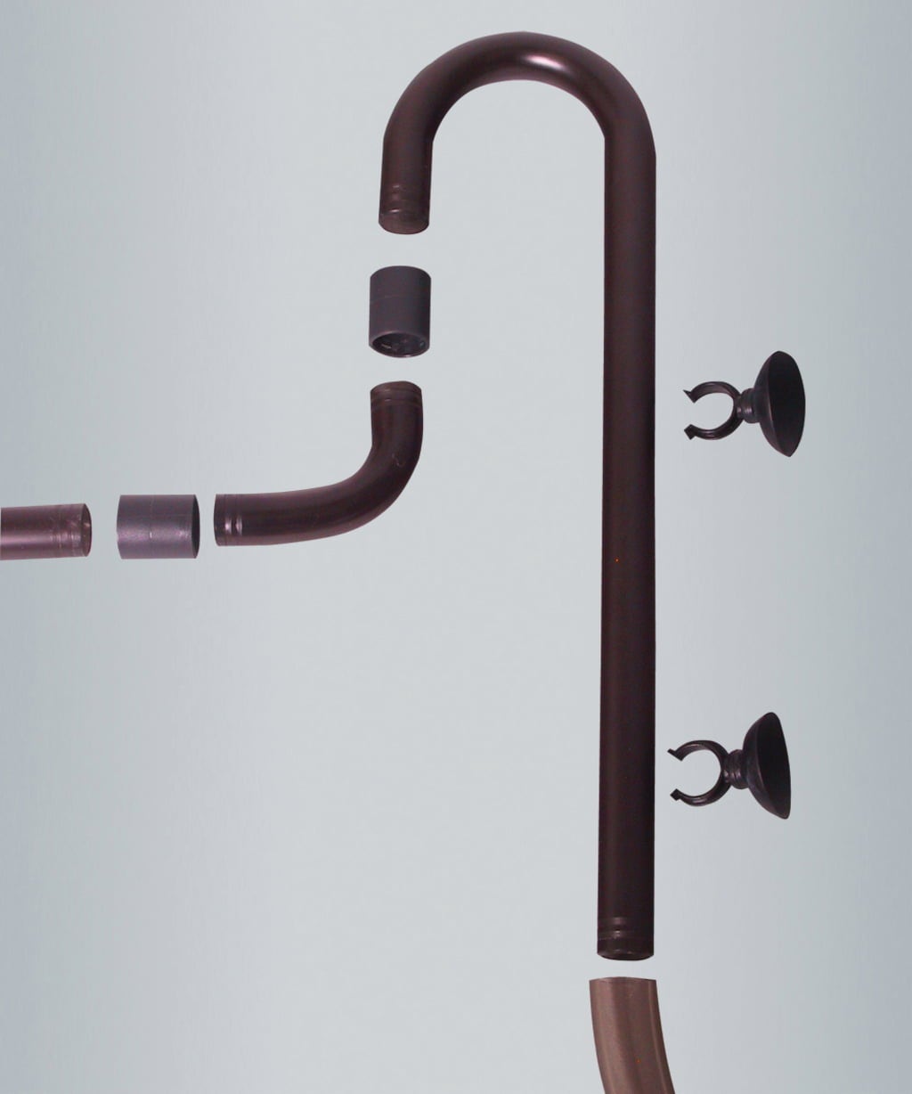 Canne d'entrée/de sortie en U pour CP 12/16mm - 1 pcs