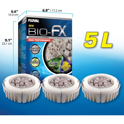 Fluval Bio FX 5 liter - 1 st.