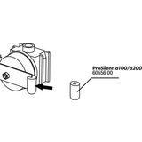 ProSilent a100 / 200 Rubber Holder Membrane Anchor