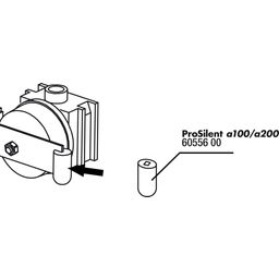ProSilent a100/200 gumijasti nosilec za membransko sidro - 1 k.