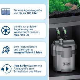 Tetra EX Plus Extern Filter - EX 500 Plus