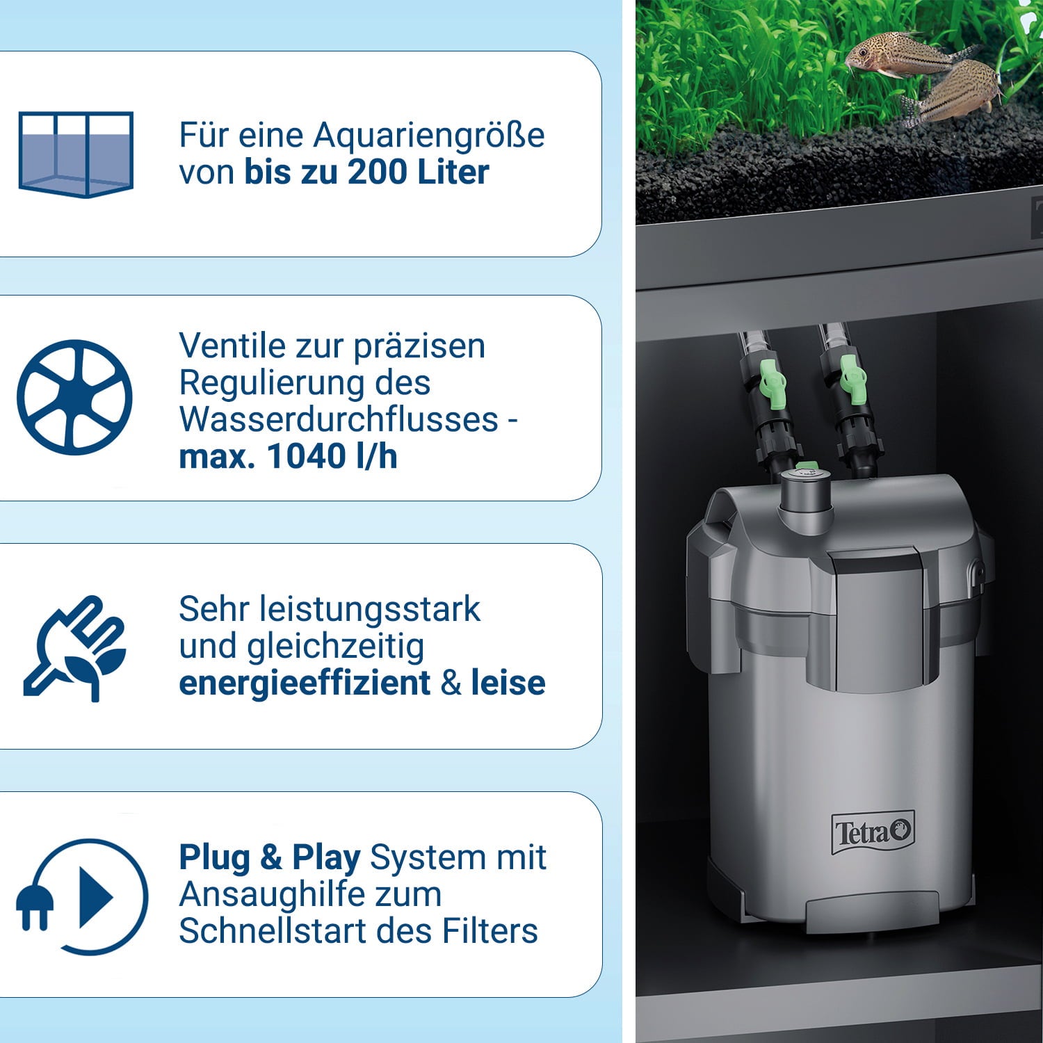 Tetra EX Plus Außenfilter - EX 700 Plus