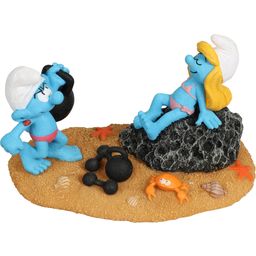 Smurfs on the Beach Smurfette & Muscle Smurf