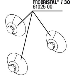 JBL ProCristal i30/ProFlow t300/500 Ventose - 1 pz.