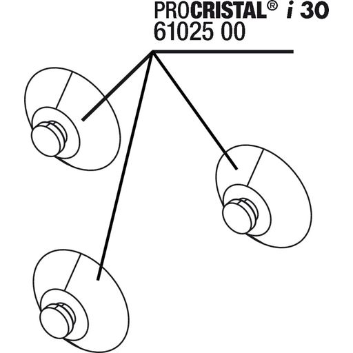 ProCristal i30 / ProFlow t300 / 500 Zuignappen - 1 stuk