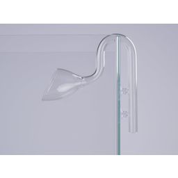 Papillon Glass Inlet/Outlet with Skimmer - 16/22 mm