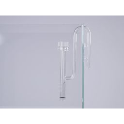 Papillon Glass Inlet/Outlet with Skimmer - 12/16 mm
