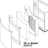 CristalProfi M Greenline Mounting Bracket FilterPad