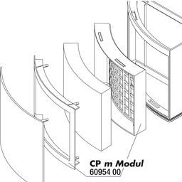 CristalProfi m Greenline Attacco Modulo FilterPad - 1 pz.