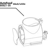 AutoFood pojemnik na pokarm przezroczysty, zestaw