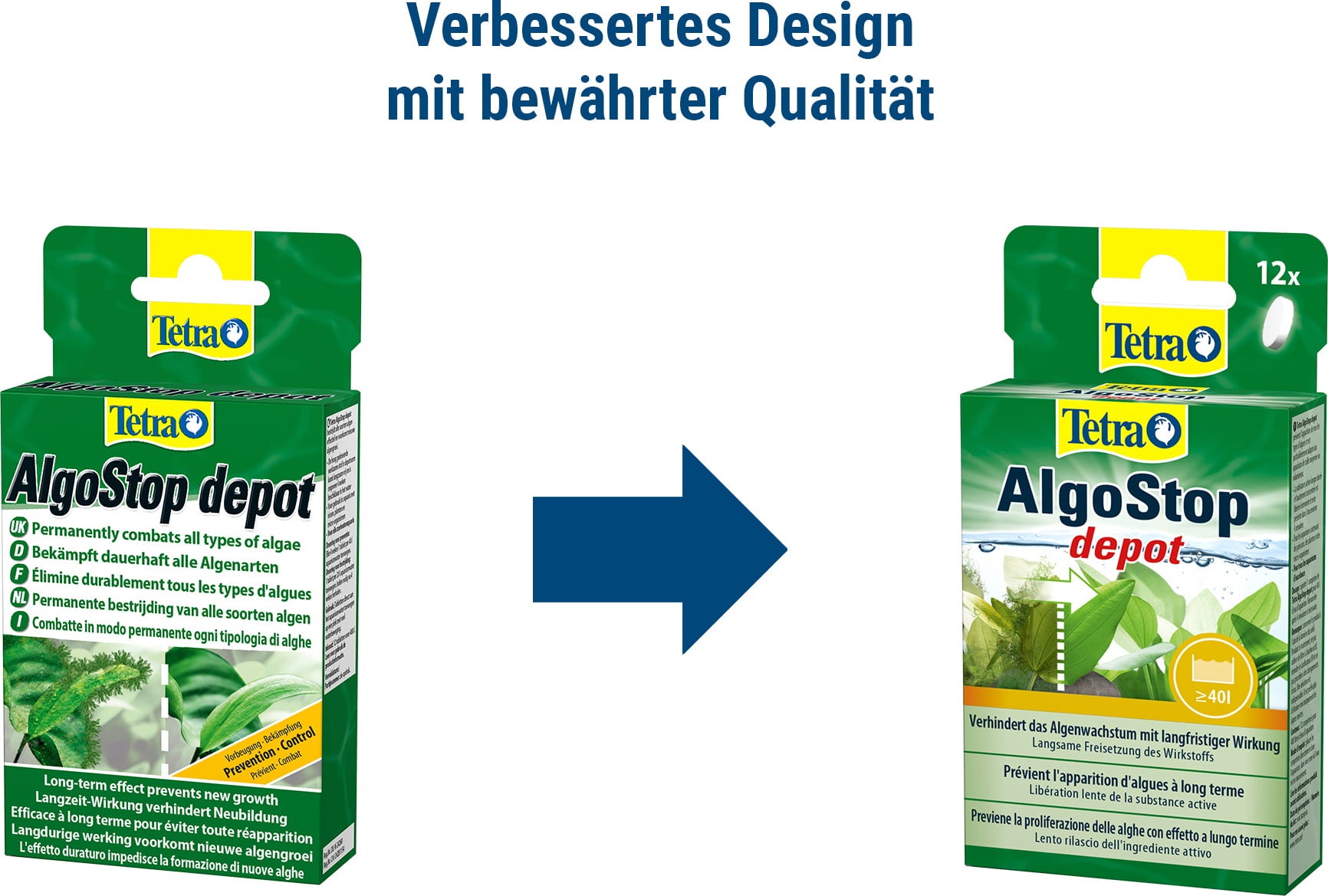 Tetra AlgoStop Depot - 12 pièces
