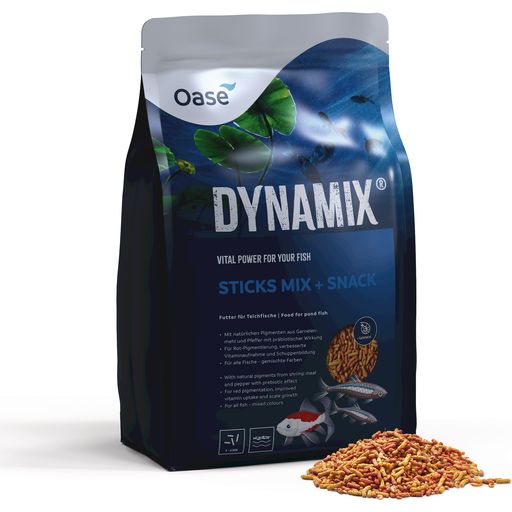 Oase Dynamix Sticks Mix + Snack - 8 L