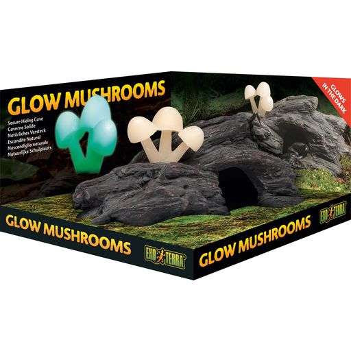 Exo Terra Glow Mushrooms Natural Hideout - 1 Pc